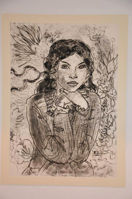 Выставка литовской художницы Эдиты Сухоцките в Баку: пазл из тысячи мелких деталей (ФОТО)