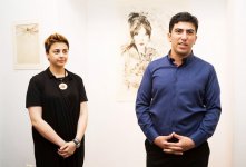 Выставка литовской художницы Эдиты Сухоцките в Баку: пазл из тысячи мелких деталей (ФОТО)