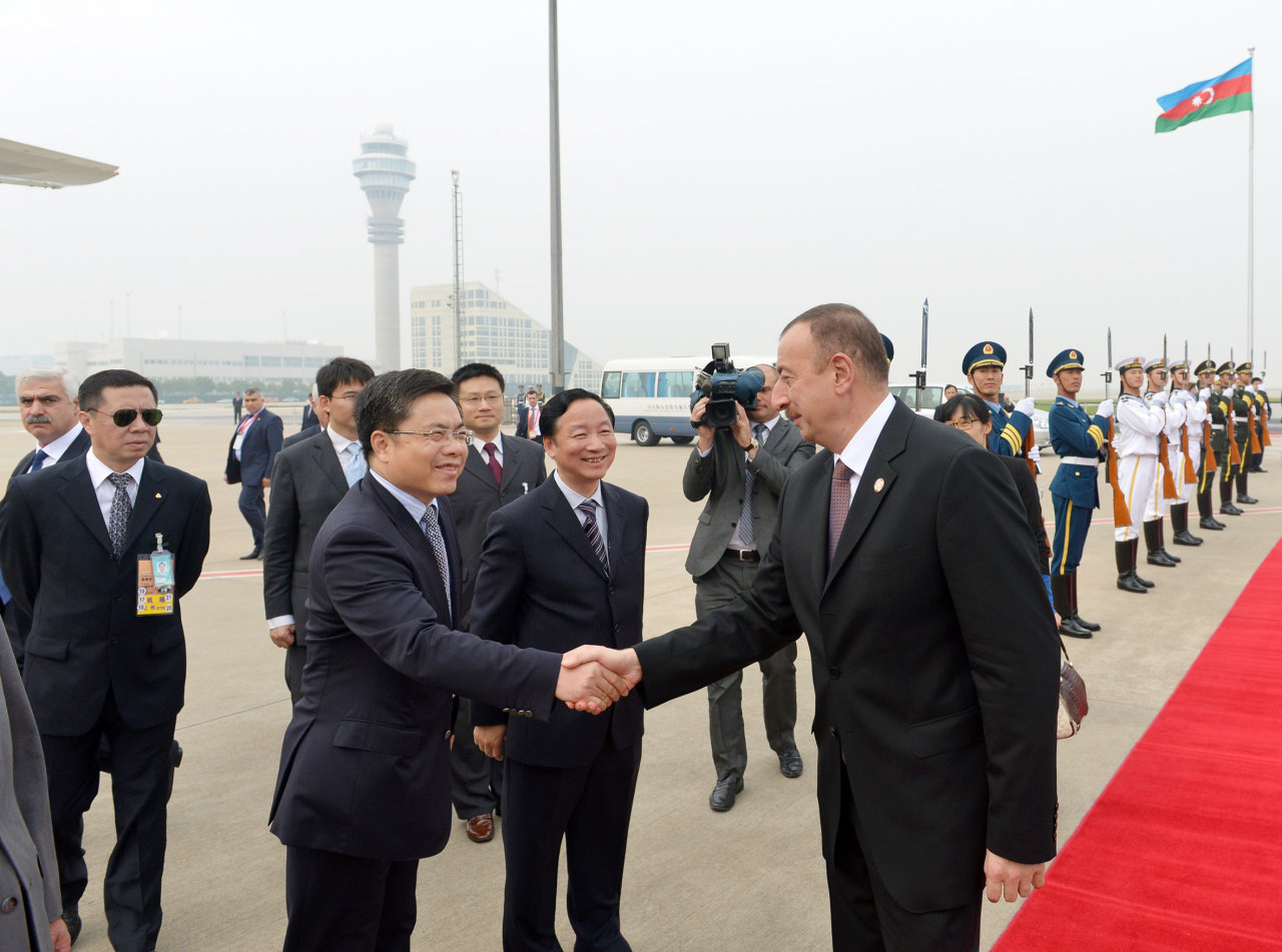Завершился рабочий визит Президента Азербайджана в Китай (ФОТО)