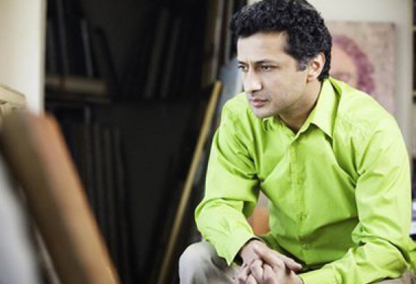 Картина "Огни Баку" будет представлена на международной выставке в Ливерпуле (ФОТО)