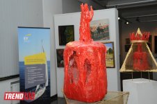 В Баку состоялось открытие выставки "Цветные размышления" (ФОТО)
