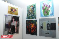 В Баку состоялось открытие выставки "Цветные размышления" (ФОТО)