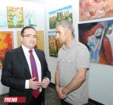 В Баку состоялось открытие выставки "Цветные размышления" (ФОТО)