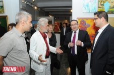 В Баку состоялось открытие выставки "Цветные размышления" (ФОТО)