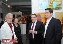 В Баку состоялось открытие выставки "Цветные размышления" (ФОТО)