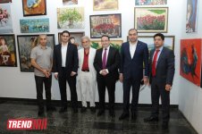 В Баку состоялось открытие выставки "Цветные размышления" (ФОТО)