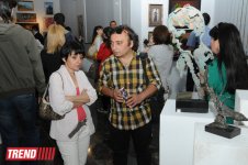 В Баку состоялось открытие выставки "Цветные размышления" (ФОТО)