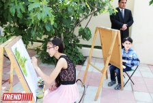 В Амирджаны состоялось открытие реконструированного Дома-музея Саттара Бахлулзаде (ФОТО)