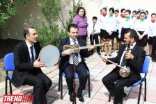 В Амирджаны состоялось открытие реконструированного Дома-музея Саттара Бахлулзаде (ФОТО)