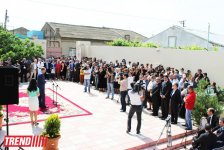 В Амирджаны состоялось открытие реконструированного Дома-музея Саттара Бахлулзаде (ФОТО)