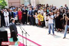 В Амирджаны состоялось открытие реконструированного Дома-музея Саттара Бахлулзаде (ФОТО)