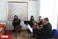 В Амирджаны состоялось открытие реконструированного Дома-музея Саттара Бахлулзаде (ФОТО)