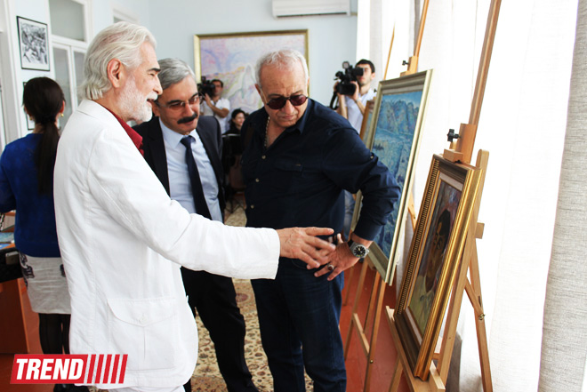 В Амирджаны состоялось открытие реконструированного Дома-музея Саттара Бахлулзаде (ФОТО)