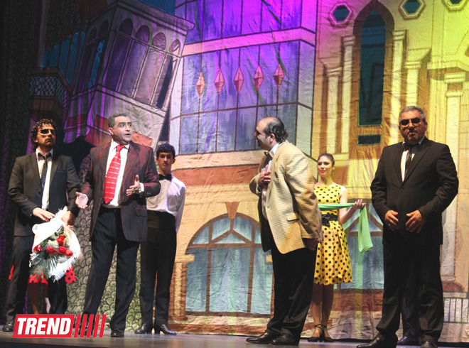 Афаг Баширгызы впервые после тяжелой болезни блистательно сыграла в премьере "Банкир-жених" (ФОТО)