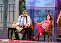 Афаг Баширгызы впервые после тяжелой болезни блистательно сыграла в премьере "Банкир-жених" (ФОТО)