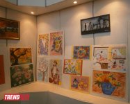 В Баку открылась выставка детского творчества "Müstəqil Vətənin işıqları" (ФОТО)