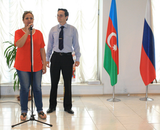 "Мысли вслух" Татьяны Бровиной - азербайджанские, российские и грузинские мотивы (ФОТО)