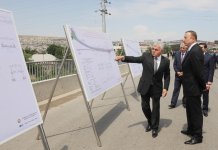 В эксплуатацию сдана реконструированная автомобильная дорога Тагиев-Сахиль (ФОТО)