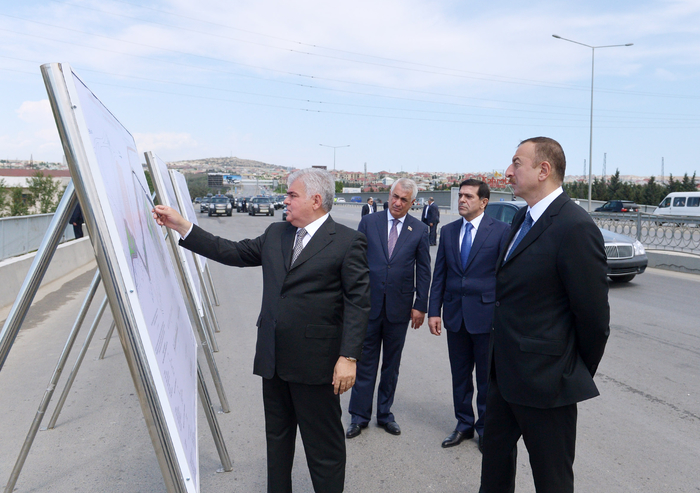 В эксплуатацию сдана реконструированная автомобильная дорога Тагиев-Сахиль (ФОТО)