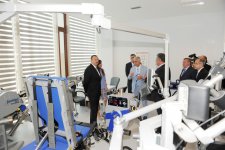 Президент Азербайджана и его супруга приняли участие в открытии Республиканского института спортивной медицины, диагностики и реабилитации  (ФОТО)