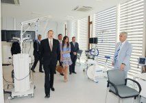 Президент Азербайджана и его супруга приняли участие в открытии Республиканского института спортивной медицины, диагностики и реабилитации  (ФОТО)