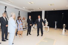Президент Азербайджана и его супруга приняли участие в открытии Республиканского института спортивной медицины, диагностики и реабилитации  (ФОТО)