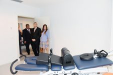 Президент Азербайджана и его супруга приняли участие в открытии Республиканского института спортивной медицины, диагностики и реабилитации  (ФОТО)