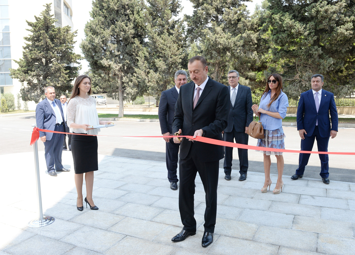 Президент Азербайджана и его супруга приняли участие в открытии Республиканского института спортивной медицины, диагностики и реабилитации  (ФОТО)
