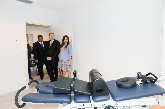Президент Азербайджана и его супруга приняли участие в открытии Республиканского института спортивной медицины, диагностики и реабилитации  (ФОТО)