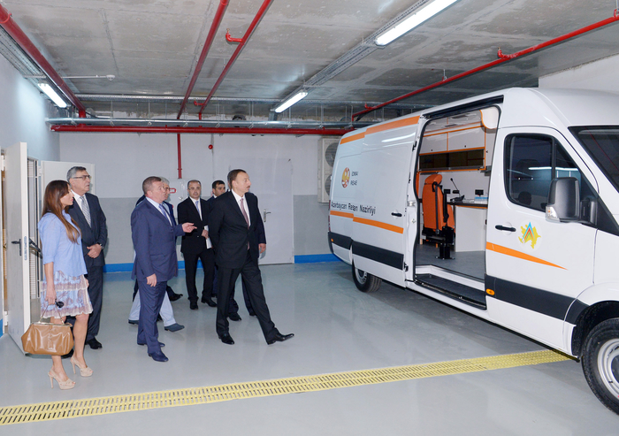 Президент Азербайджана и его супруга приняли участие в открытии Республиканского института спортивной медицины, диагностики и реабилитации  (ФОТО)