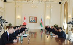 Президент Ильхам Алиев: В предстоящие годы двусторонние связи между Азербайджаном и Швейцарией станут еще прочнее (версия 2)