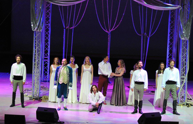 Театр Рыбникова представил в Баку потрясающую рок-оперу "Юнона и Авось" (ФОТО)