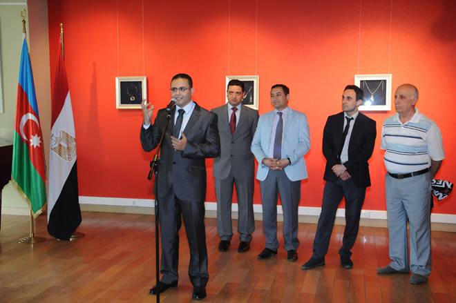 В Баку представлены ювелирные изделия ручной работы из Египта (ФОТО)