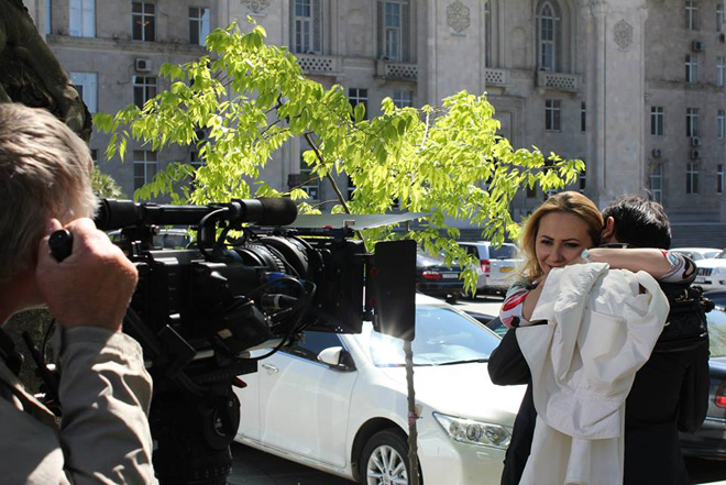 В Баку завершены съемки фильма "Звонок из прошлого" - тема любви и расставания (ФОТО)