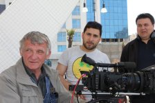 В Баку завершены съемки фильма "Звонок из прошлого" - тема любви и расставания (ФОТО)