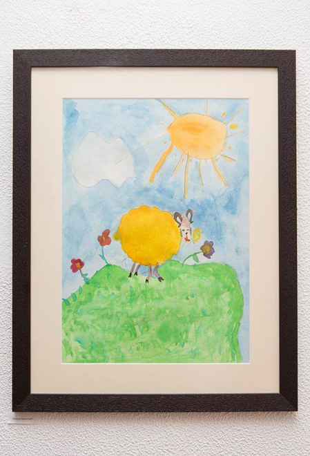 В Баку прошла выставка учеников художественной школы Arts School "Мир красок" (ФОТО)