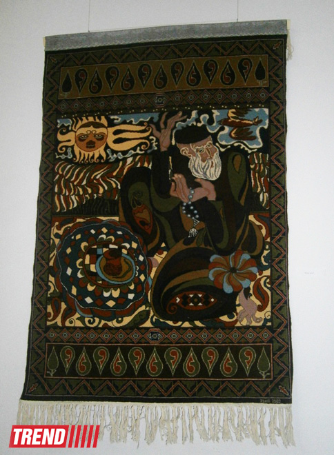 Выставка художника Айдына Раджабова: традиции и современные направления коврового искусства (ФОТО)