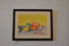 В Баку прошла выставка учеников художественной школы Arts School "Мир красок" (ФОТО)