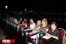 На берегу Каспия прошел финал конкурса красоты "Мисс Азербайджан 2014" (ФОТО)