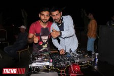 На берегу Каспия прошел финал конкурса красоты "Мисс Азербайджан 2014" (ФОТО)