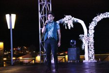 На берегу Каспия прошел финал конкурса красоты "Мисс Азербайджан 2014" (ФОТО)