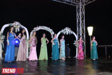 На берегу Каспия прошел финал конкурса красоты "Мисс Азербайджан 2014" (ФОТО)