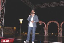 На берегу Каспия прошел финал конкурса красоты "Мисс Азербайджан 2014" (ФОТО)