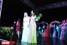 На берегу Каспия прошел финал конкурса красоты "Мисс Азербайджан 2014" (ФОТО)
