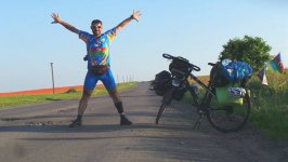 "Во имя Азербайджана" Рамиль Зиядов достиг Львова (ФОТО)