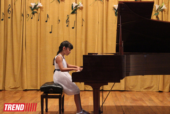 В Баку состоялся концерт учащихся музыкальной школы имени Бюльбюля (ФОТО)