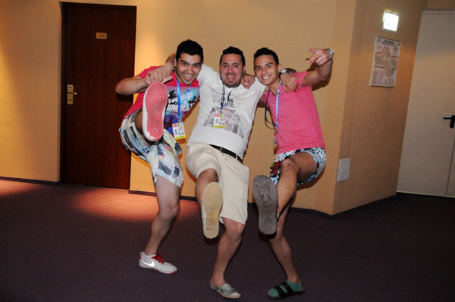 "Сборная Баку" в Казани - в преддверии  Первого форума Международного союза КВН (ФОТО)