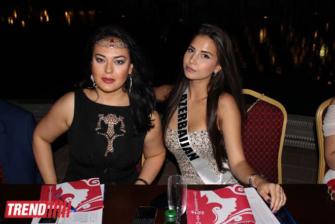 На берегу Каспия прошел финал конкурса красоты "Мисс Азербайджан 2014" (ФОТО)