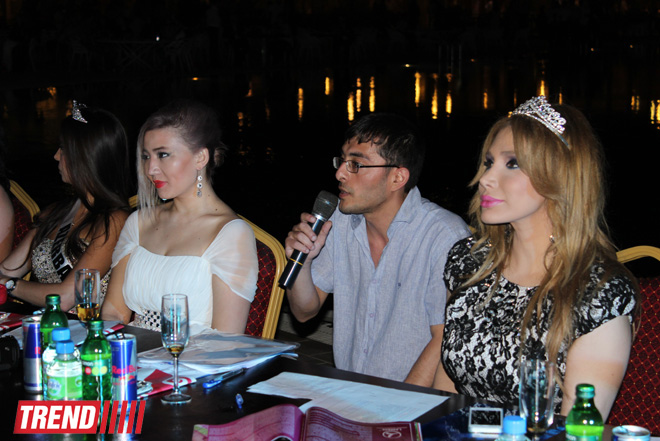 На берегу Каспия прошел финал конкурса красоты "Мисс Азербайджан 2014" (ФОТО)