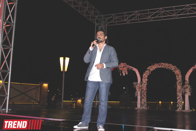 На берегу Каспия прошел финал конкурса красоты "Мисс Азербайджан 2014" (ФОТО)